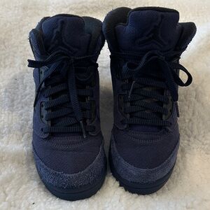 Jordan Navy and Gray Sneakers